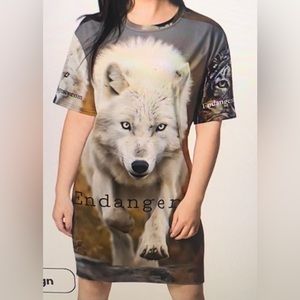 Endangered Agency handmade tshirt dress